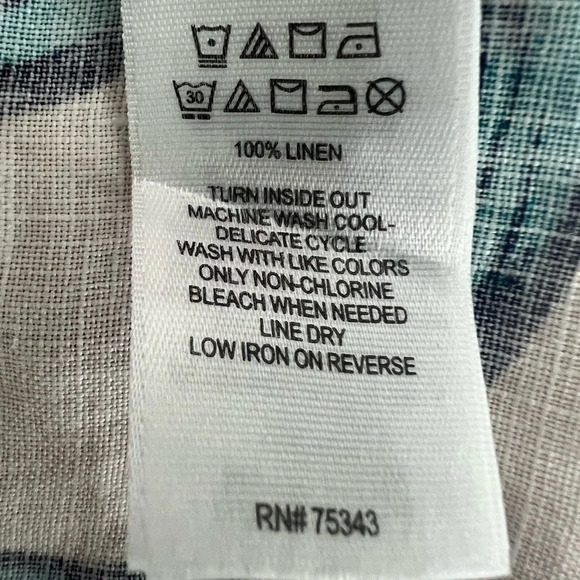 Rachel Ashwell 100% Linen Floral Mini Dress size XS - Picture 8 of 9